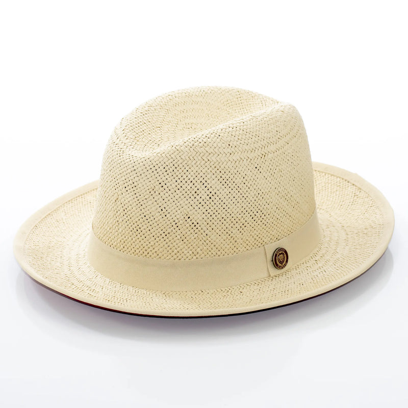 Straw Snap Brim Fedora