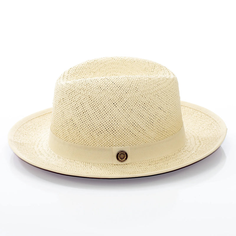 Straw Snap Brim Fedora