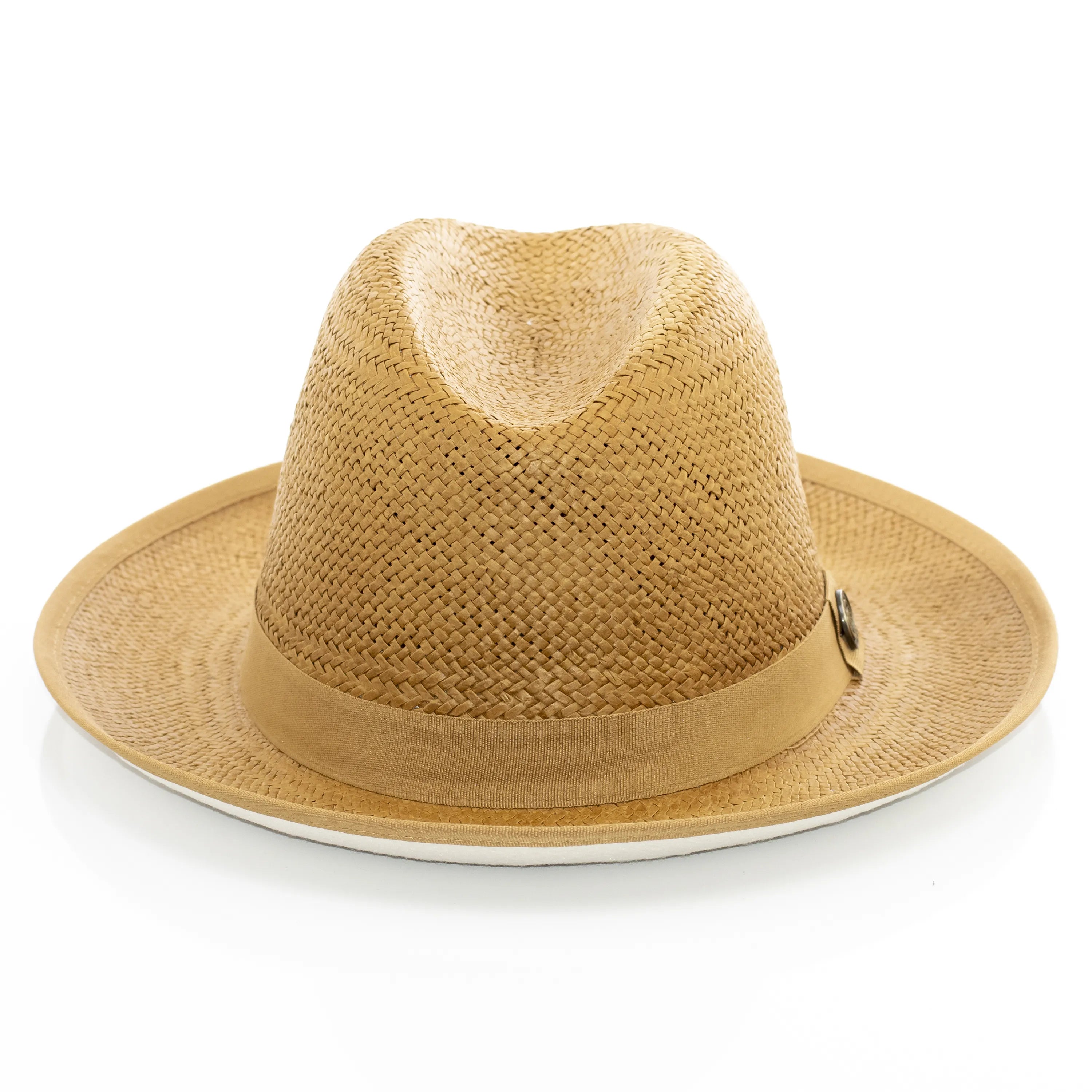 Straw Snap Brim Fedora
