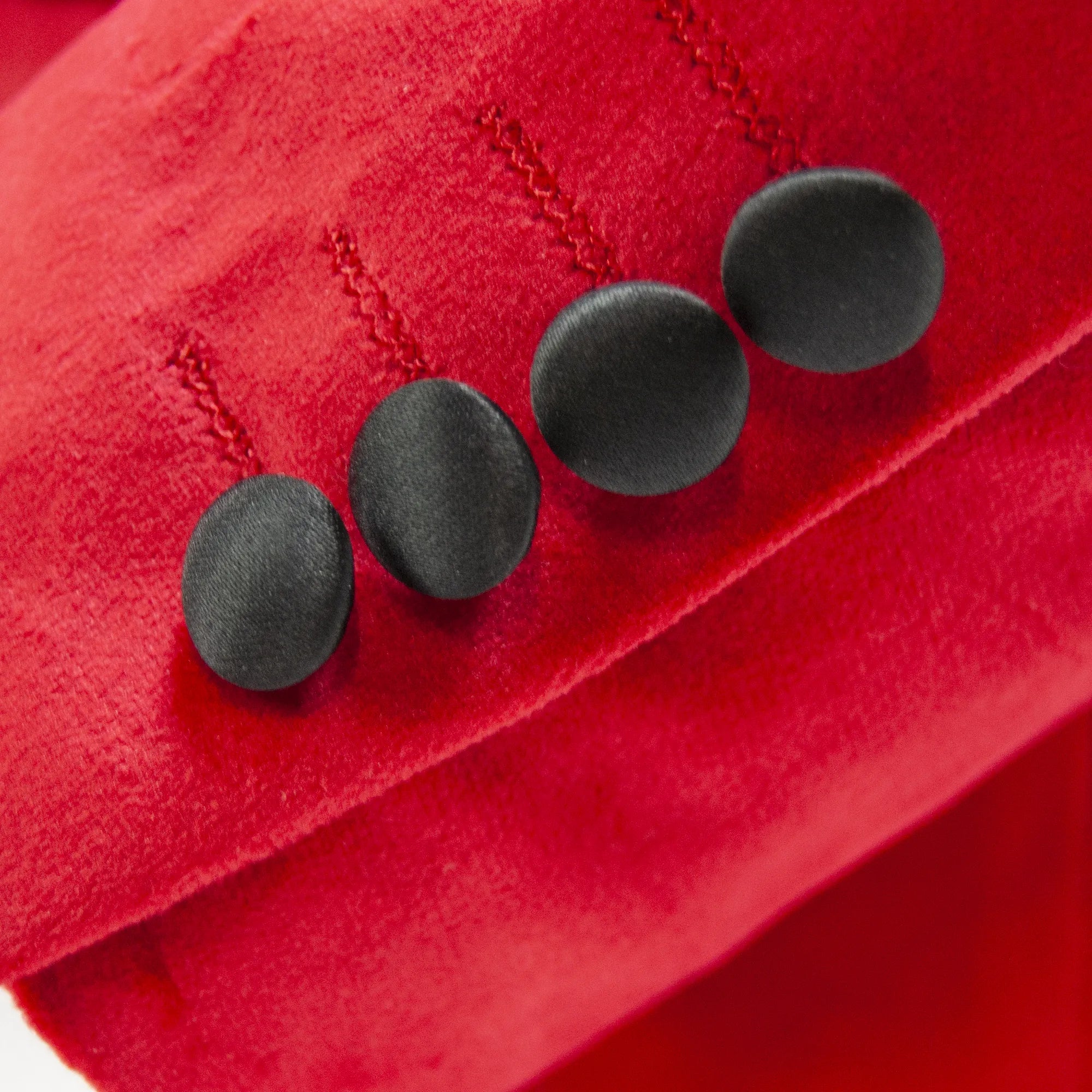 Red Formal Velvet 3-Piece Slim-Fit Tuxedo