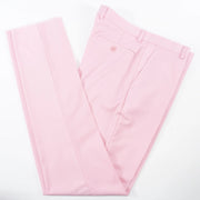 Men's Pink Slim-Fit 3-Piece Suit With Peak Lapels