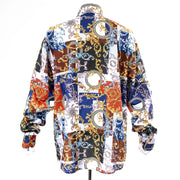Men's Multicolor Rhinestone Dress Shirt