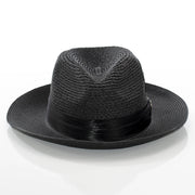Men's Black Feather Plumed Fedora