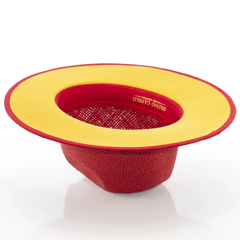 Classic Flat-Brim Summer Fedora