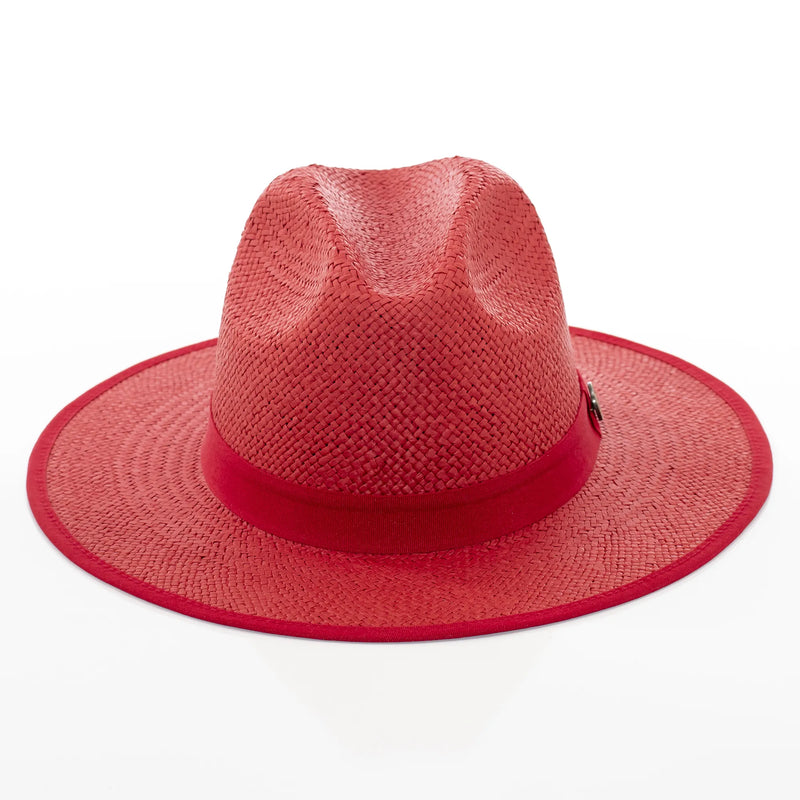 Classic Flat-Brim Summer Fedora