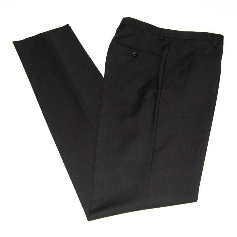 Men's Red And Black Satin 2-Piece Tuxedo Pants