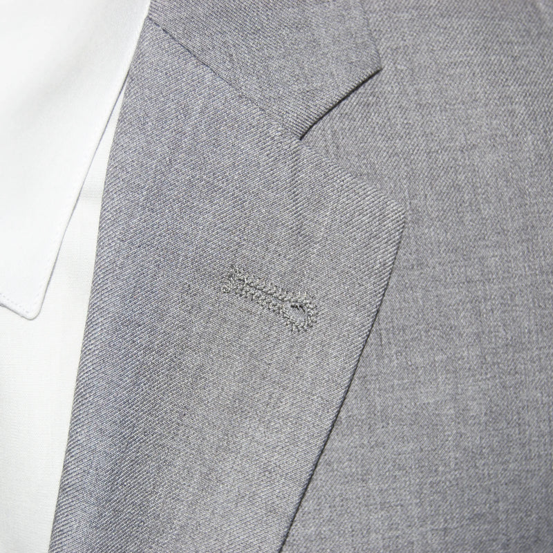 Gray Classic 2-Piece Slim-Fit Suit