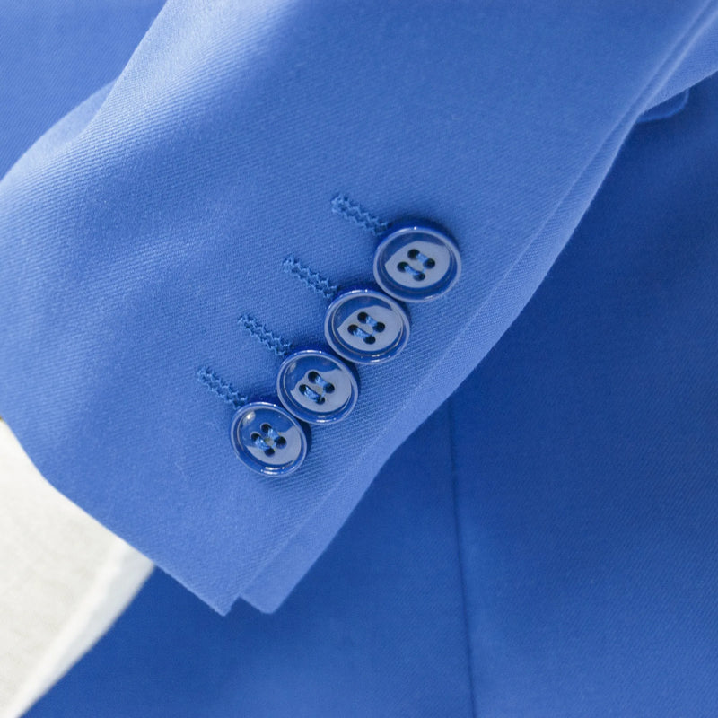 Royal Blue Classic 2-Piece Slim-Fit Suit