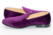 Men's Purple Dress Loafer Patent Leather Outsole
