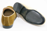 Men's Gold Velvet Bit Dress Loafer