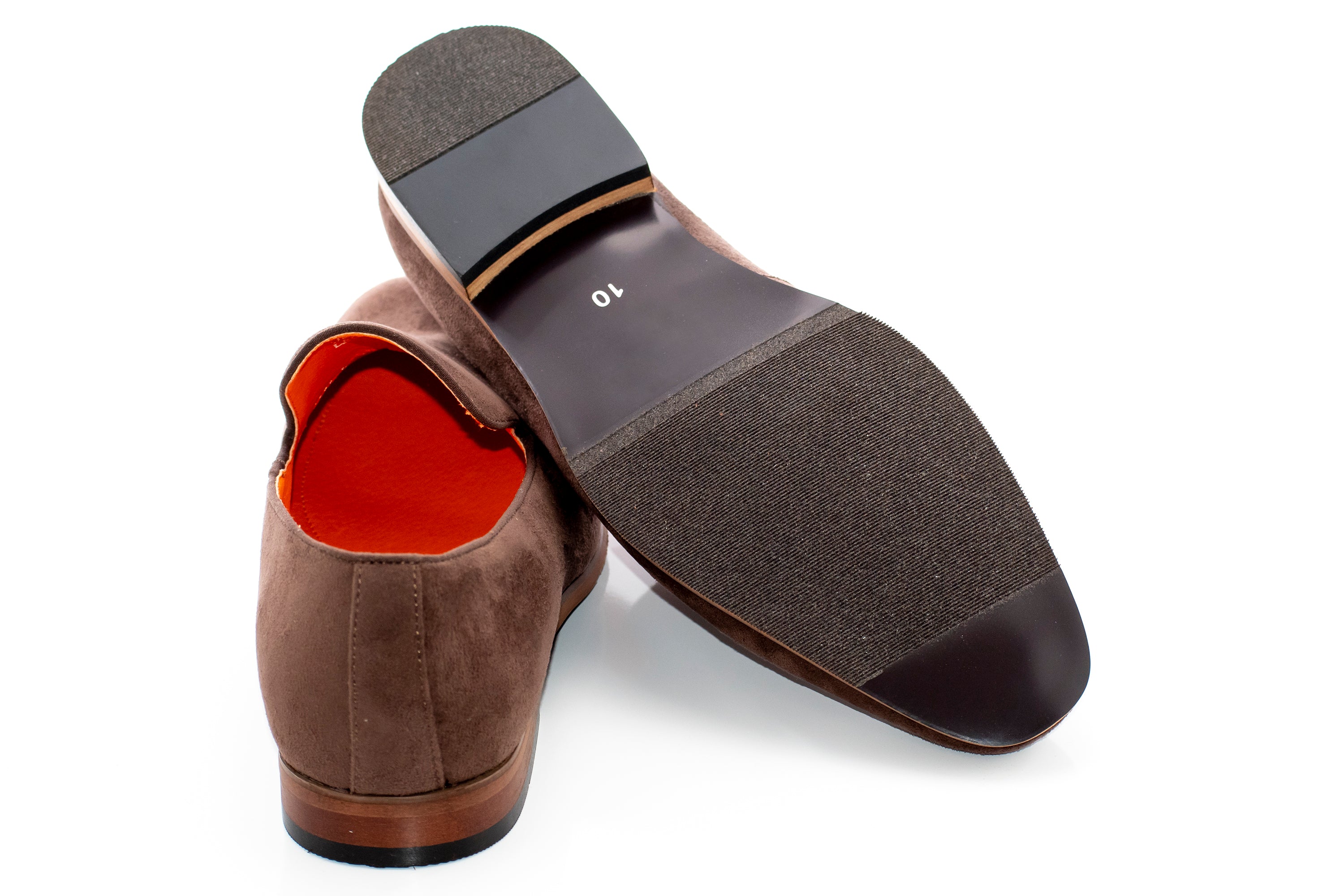 Men's Brown Suede Loafer