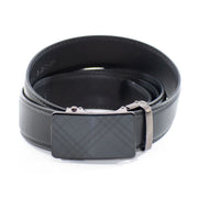 Men's Black Metal Argyle Plaid Belt Buckle