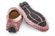 Men's Dust Rose Velvet Diamond Bit-Loafer