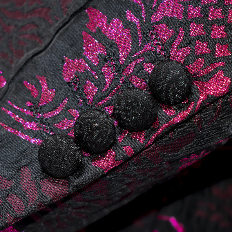 Fuchsia Damask Jacket
