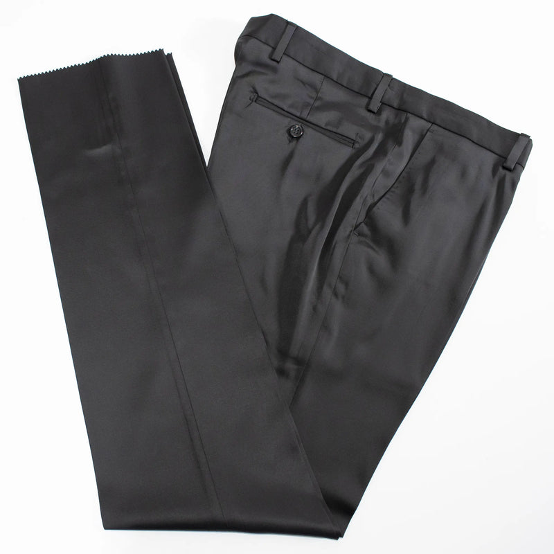 Black Paisley 3-Piece Slim-Fit Tuxedo