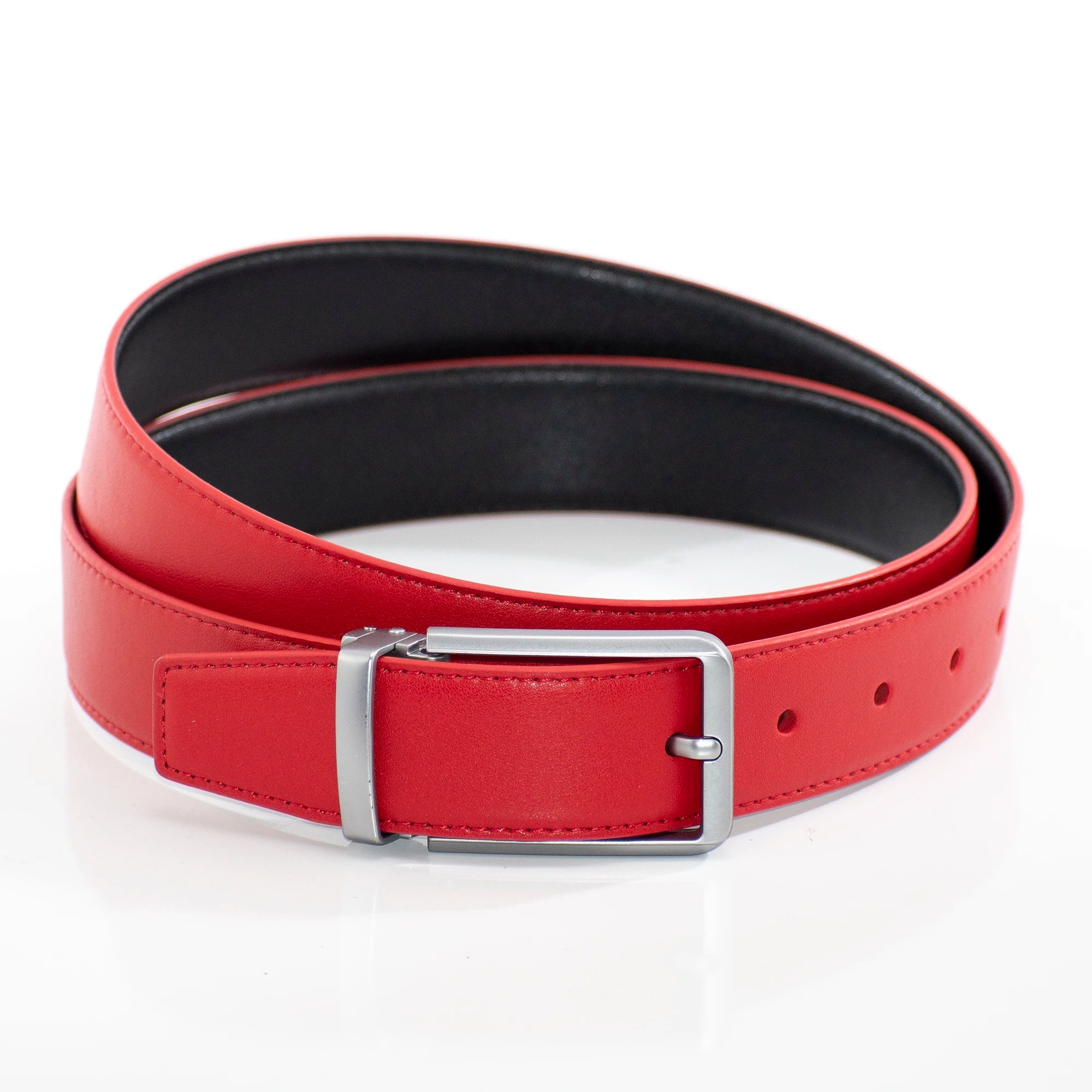 Men's Silver Simple Belt-Buckle