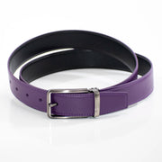 Men's Gunmetal Silver Pronged Belt Buckle