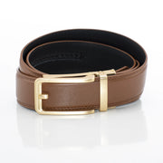 Men's Gold Ratchet Adjust Belt Buckle