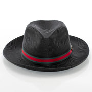 Men's Snap Brim Straw Fedora