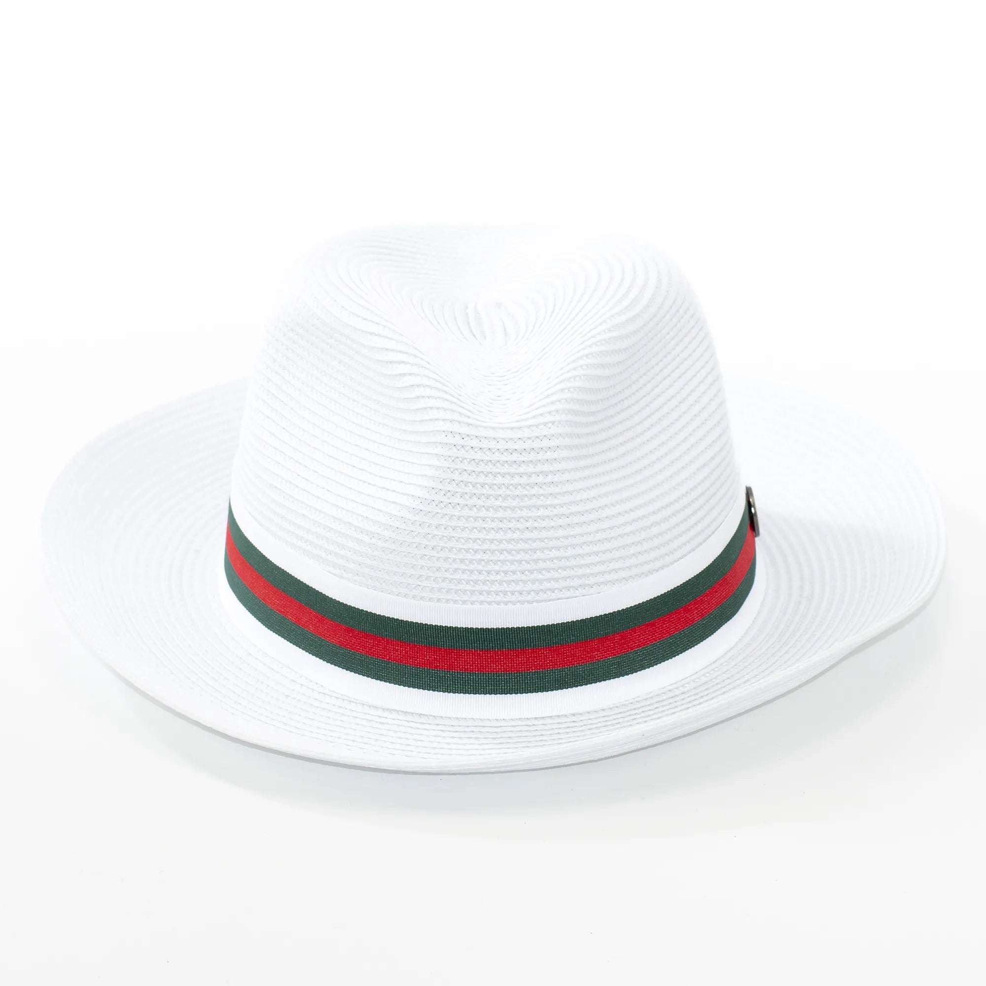 Men's Snap Brim Straw Fedora