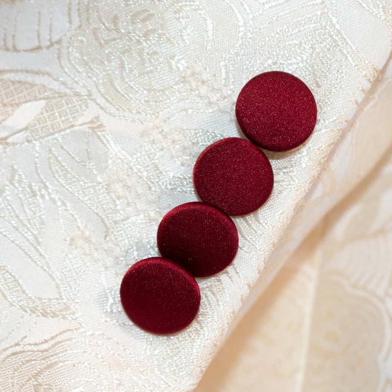 Felix | Ivory Floral 3-Piece Tailored-Fit Tuxedo