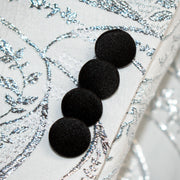 Felix | Silver Floral 3-Piece Tailored-Fit Tuxedo