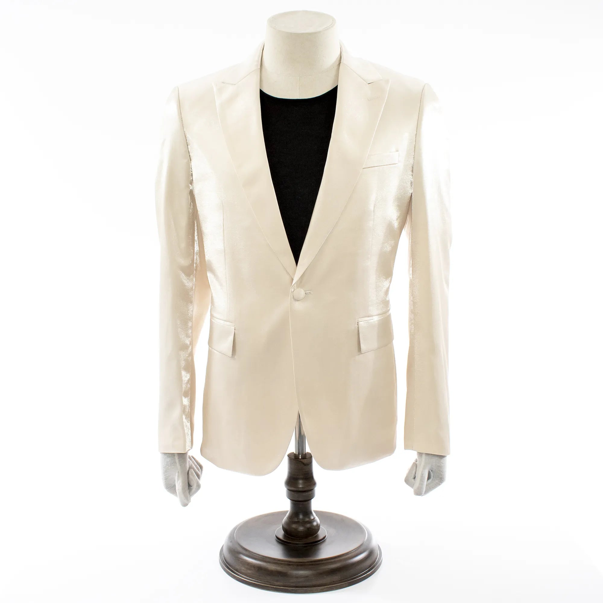 Men's Gold Metallic 2-Piece Slim-Fit Suit