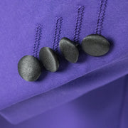 Men's Purple 3-Piece Slim-Fit Tuxedo - Button Cuffs