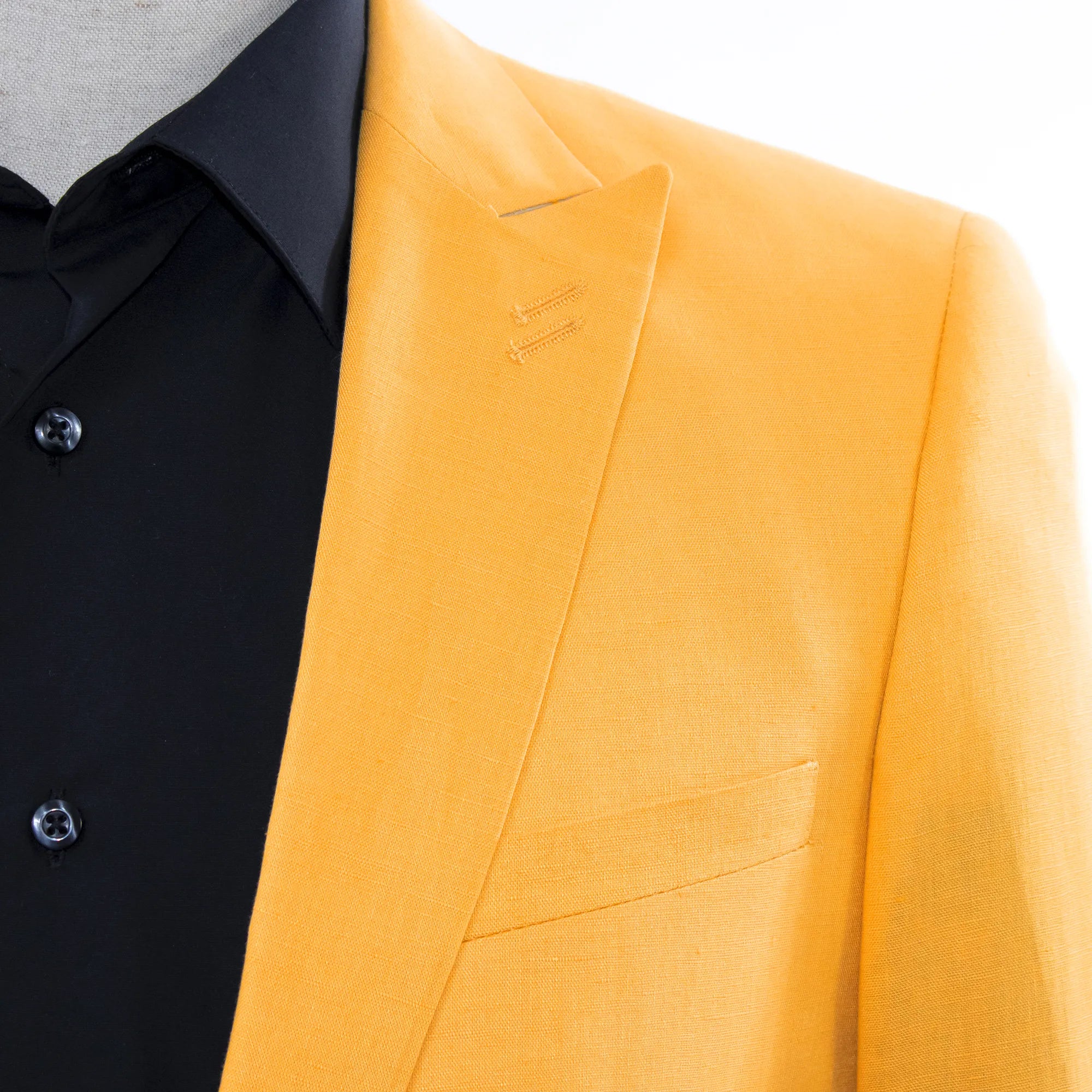 Rust 2-Piece Slim-Fit Linen Suit