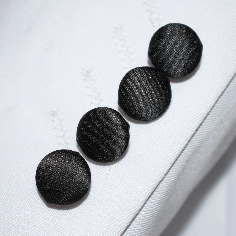 White 3-Piece Slim-Fit Tuxedo