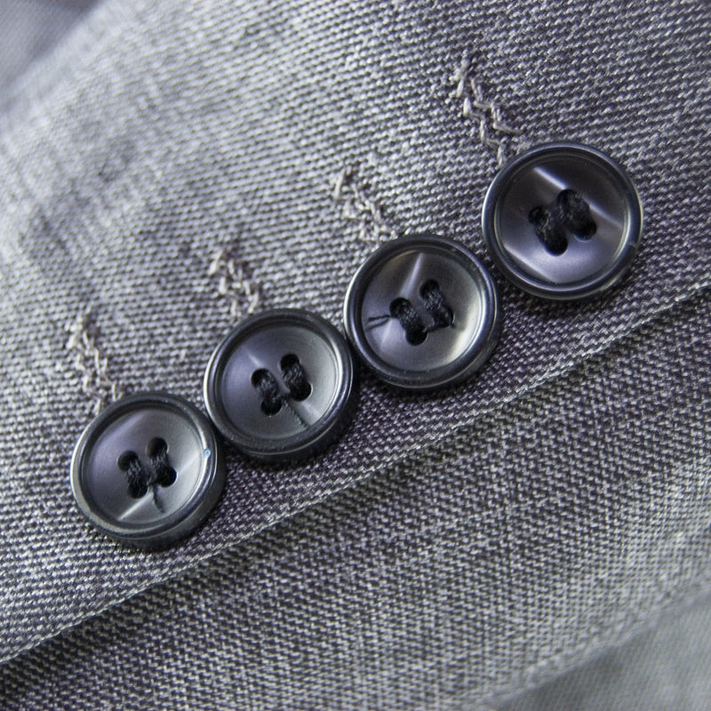 Medium Gray Classic 2-Piece Slim-Fit Suit