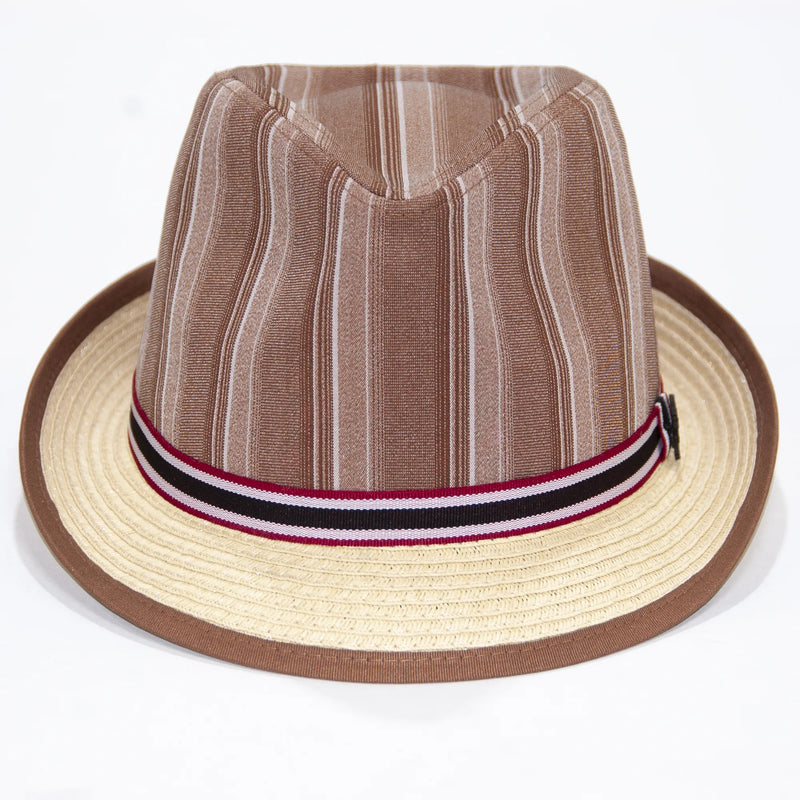 Tan Trilby Style Fedora