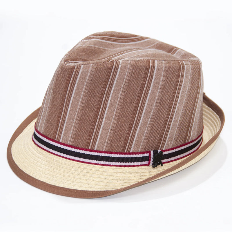 Tan Trilby Style Fedora