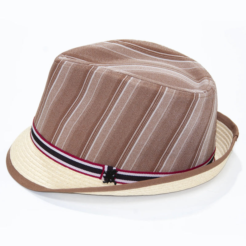 Tan Trilby Style Fedora
