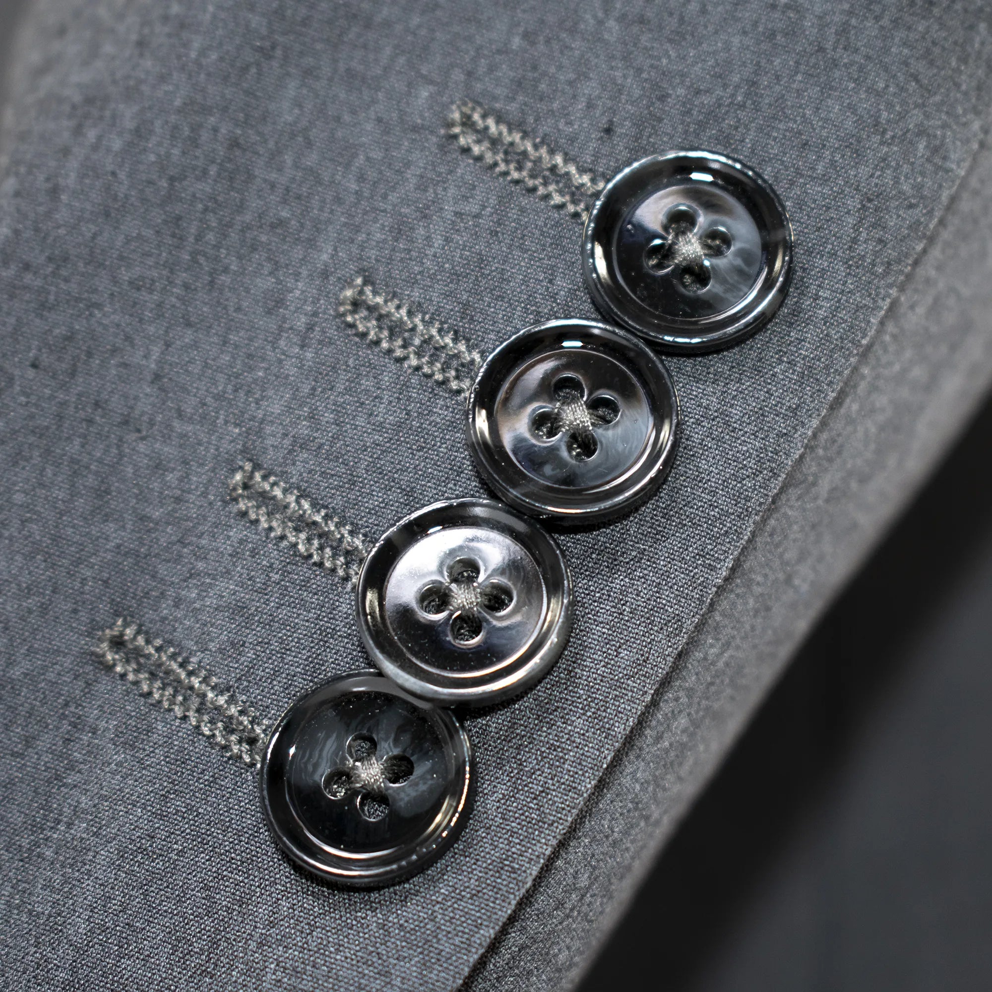 Charcoal Stretch Slim-Fit 2-Piece Suit