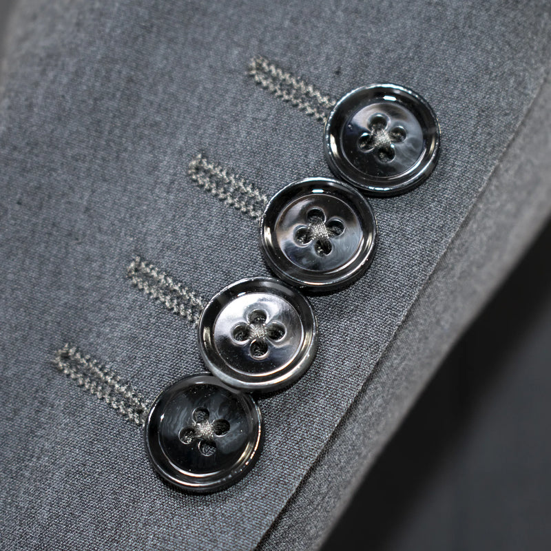 Charcoal Stretch Slim-Fit 2-Piece Suit