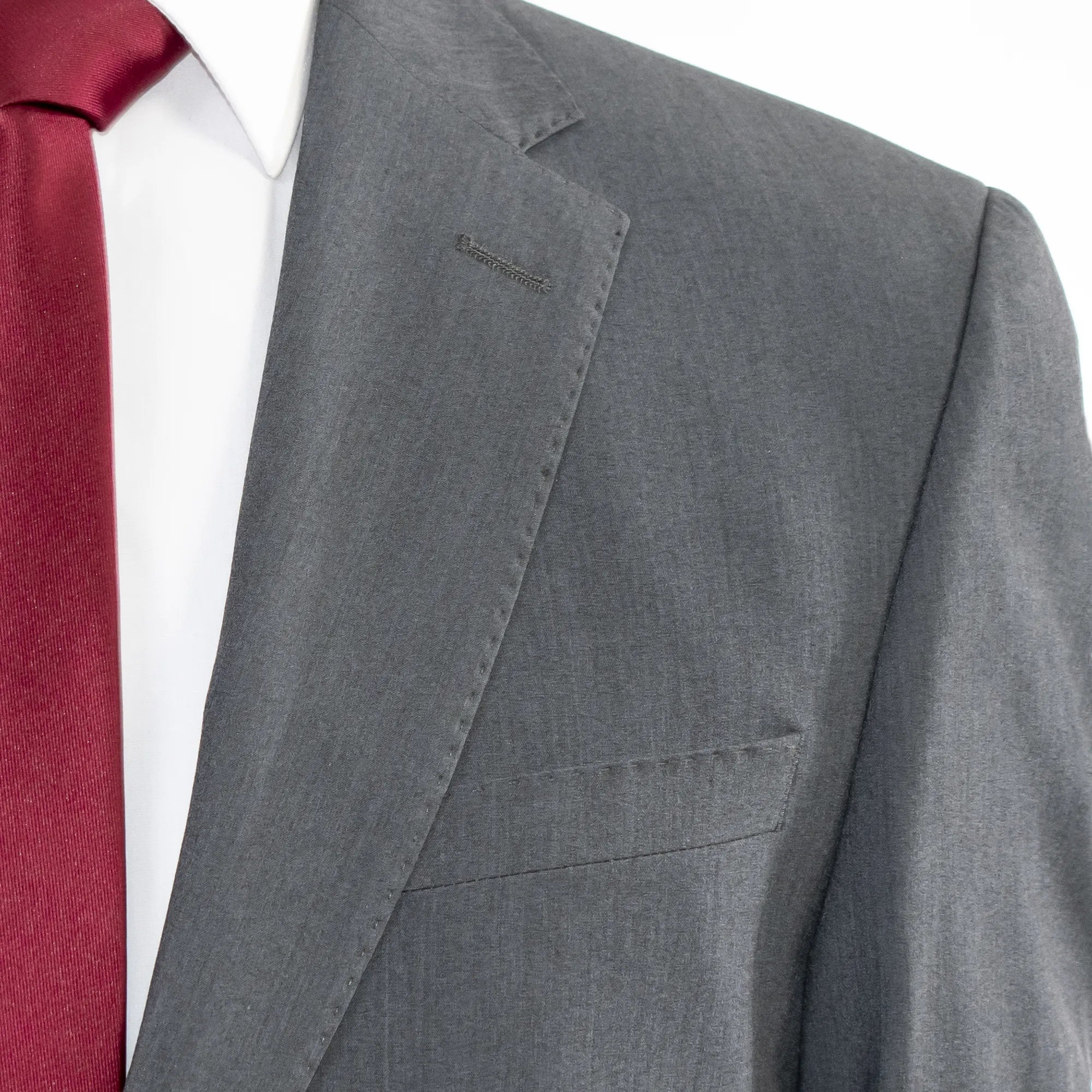 Charcoal Stretch Slim-Fit 2-Piece Suit