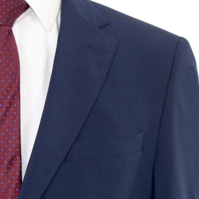 Midnight Blue Stretch Slim-Fit 2-Piece Suit