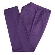 Men's Purple 2-Piece Slim-Fit Suit With Notch Lapels