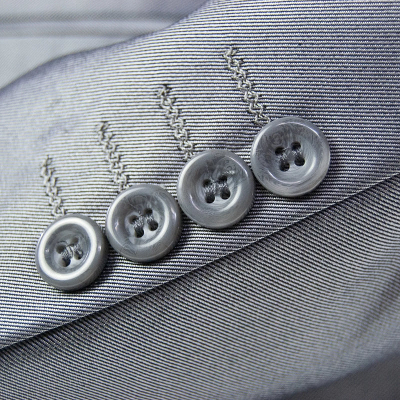 Shark Gray Classic 2-Piece Slim-Fit Suit