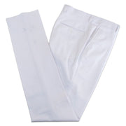 White Trim on White Stretch 3-Piece Slim-Fit Tuxedo