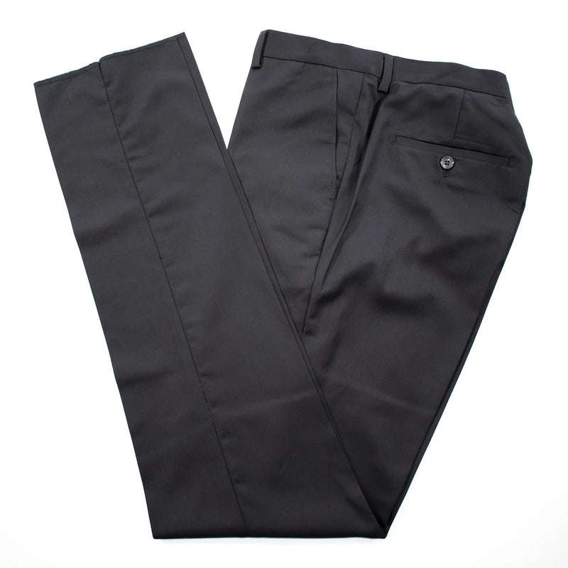 Men's Black Slim-Fit 3-Piece Velvet Tuxedo