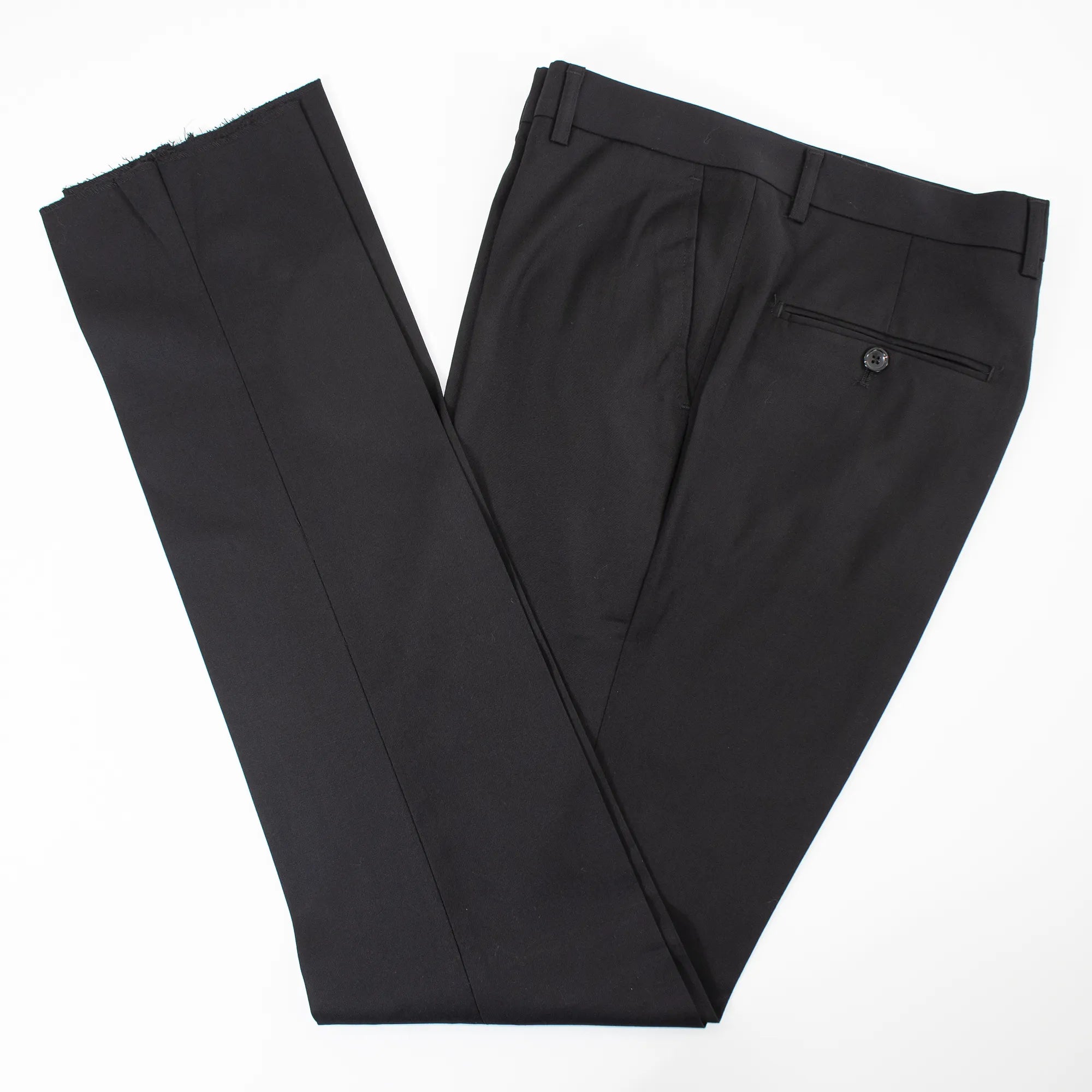 Royal Trim on Black Stretch 3-Piece Slim-Fit Tuxedo