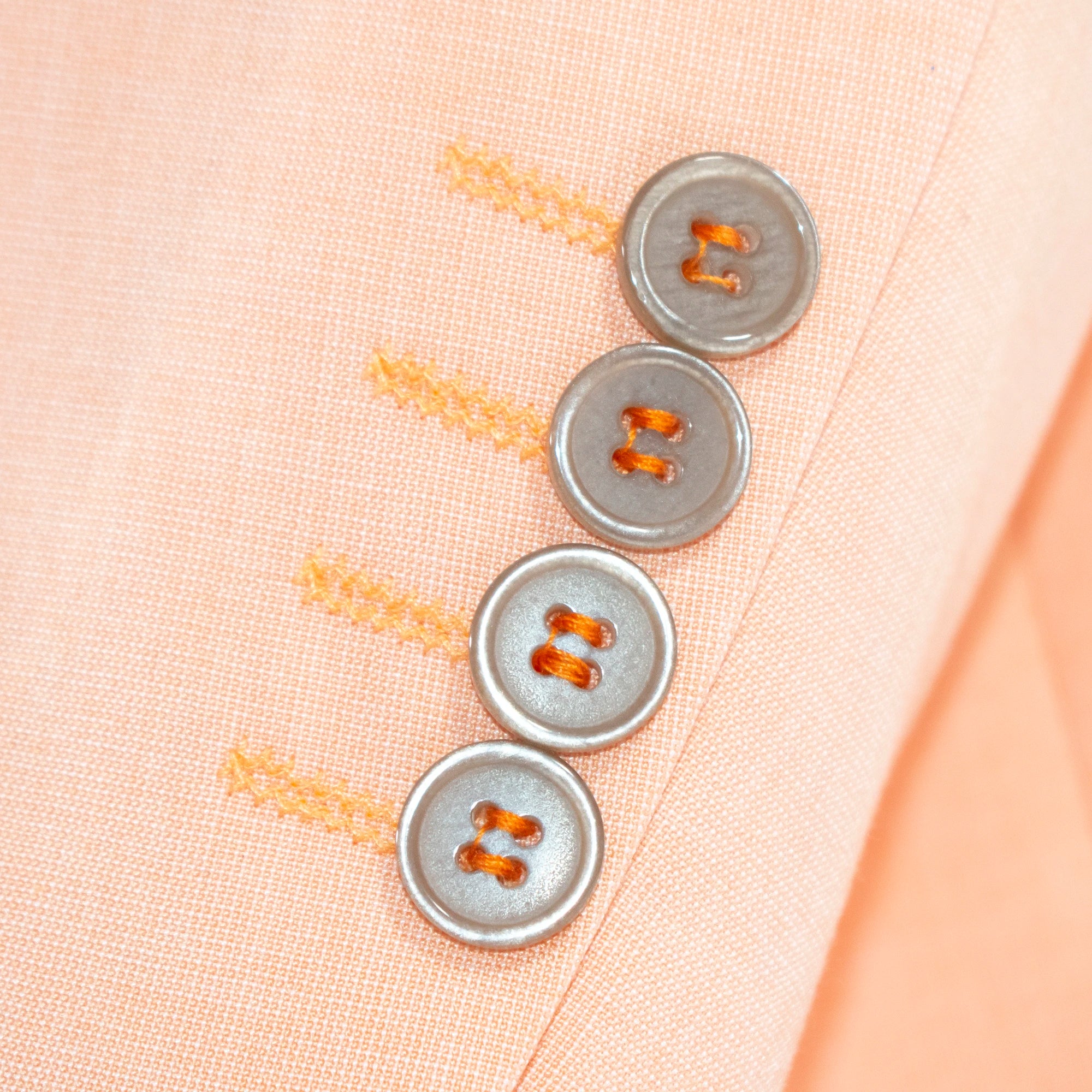 Peach 2-Piece Tailored-Fit Suit