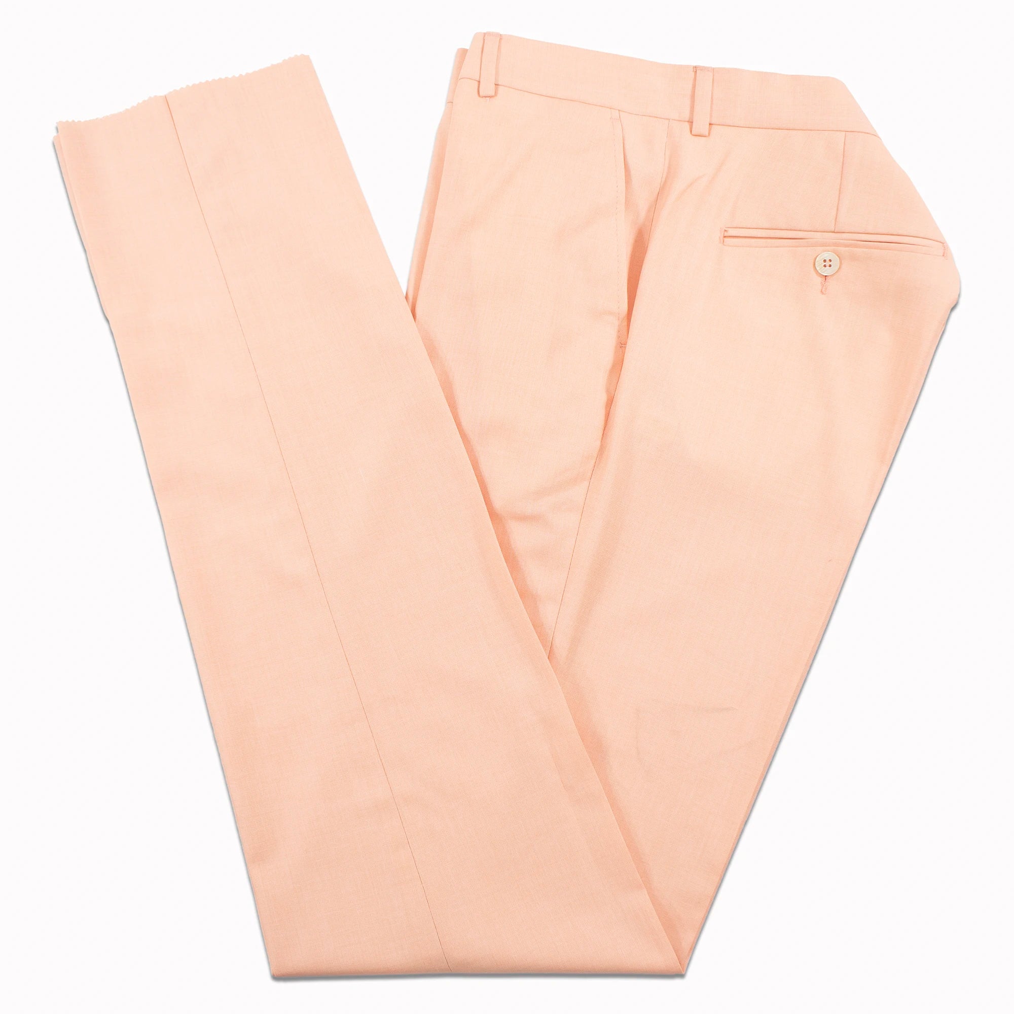 Peach 2-Piece Tailored-Fit Suit