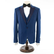 Men's Navy Blue Birdseye Tuxedo