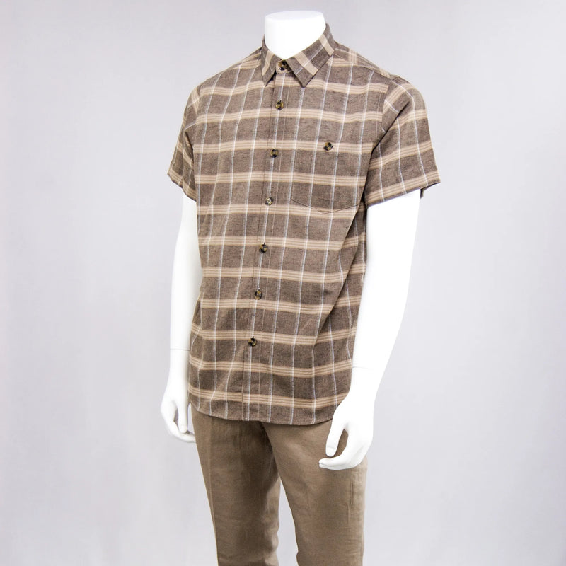 Taupe 2-Piece Slim-Fit Walking Suit