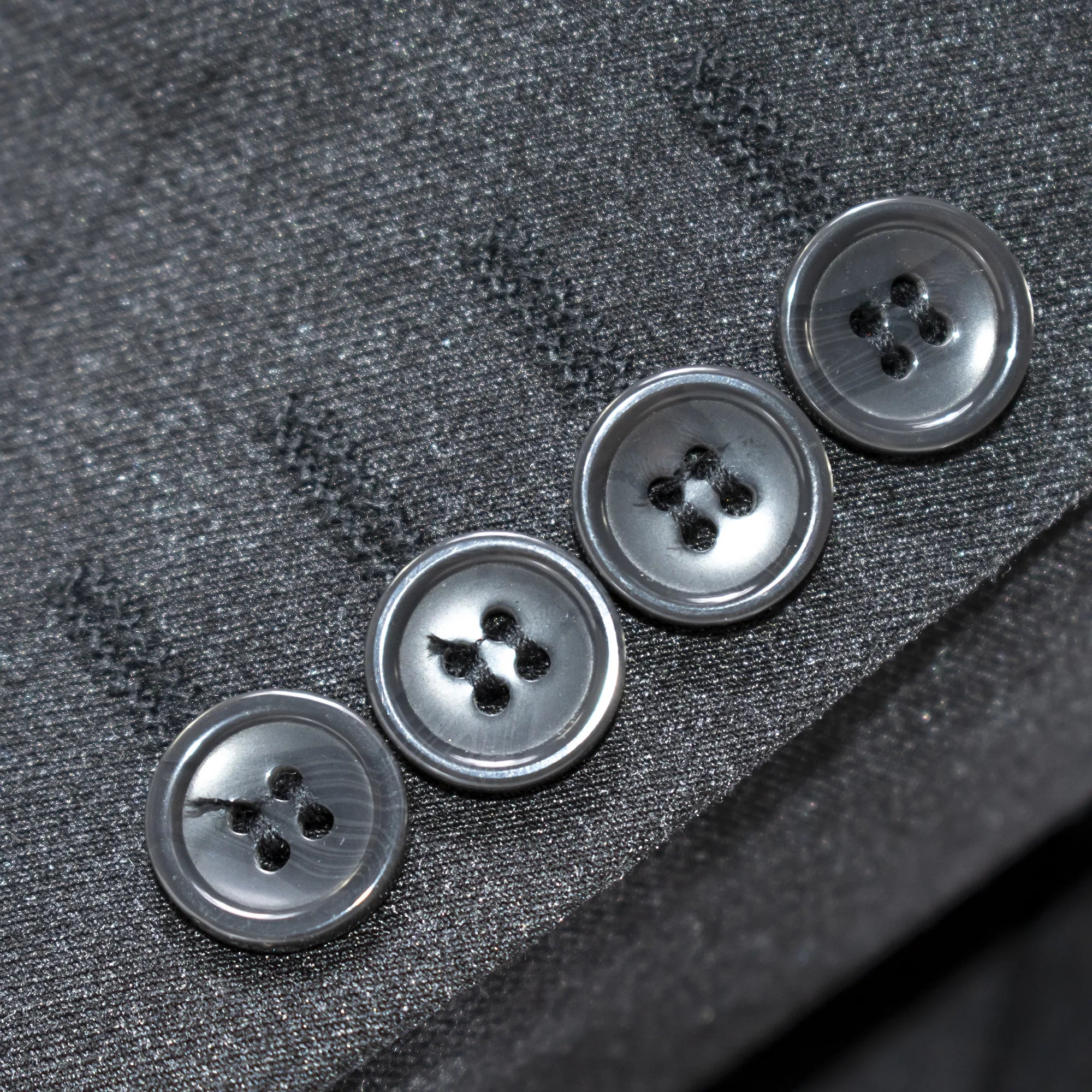 Charcoal 3-Piece Slim-Fit Notch Lapel Suit