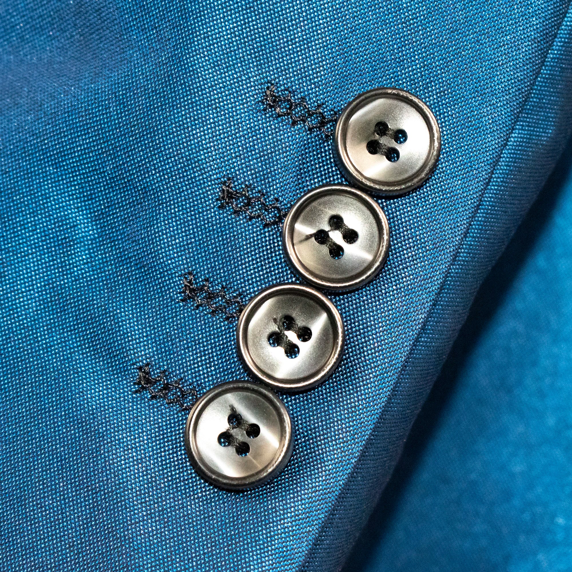 Blue Sharkskin 3-Piece Slim-Fit Tuxedo
