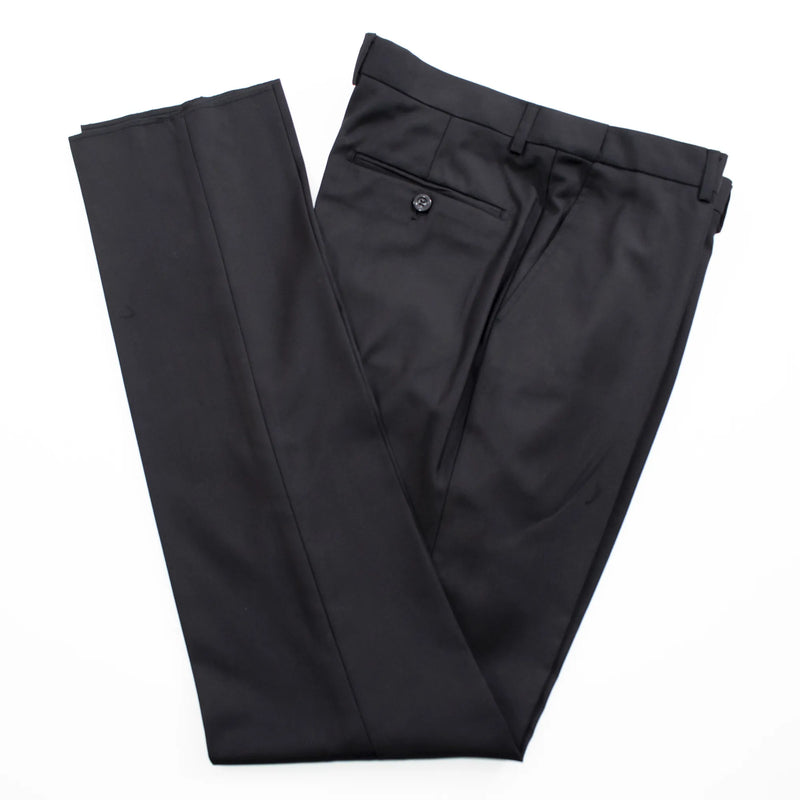 Men's Red Slim-Fit Tuxedo Pants